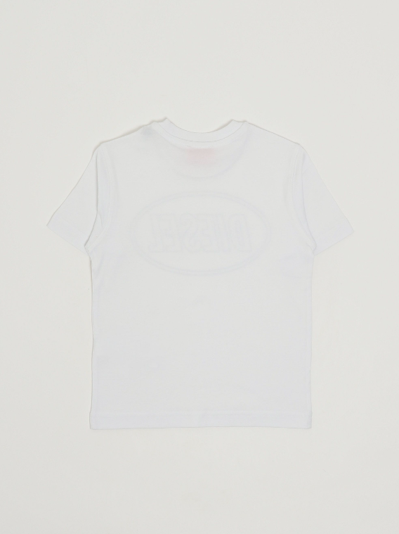 t-shirt con logo J02582 0GRAI K100 DIESEL 