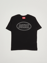 DIESEL t-shirt con logo Nero