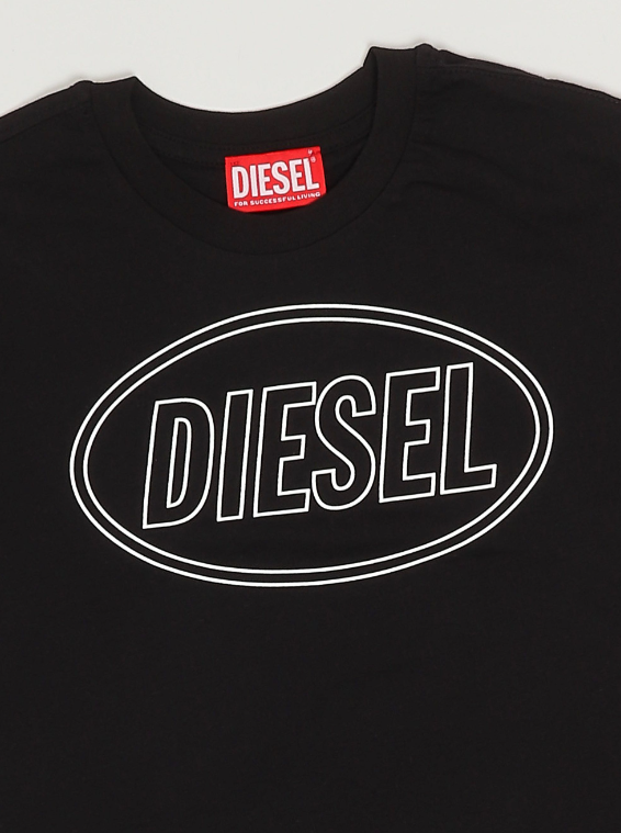 t-shirt con logo J02582 0GRAI K900 DIESEL 