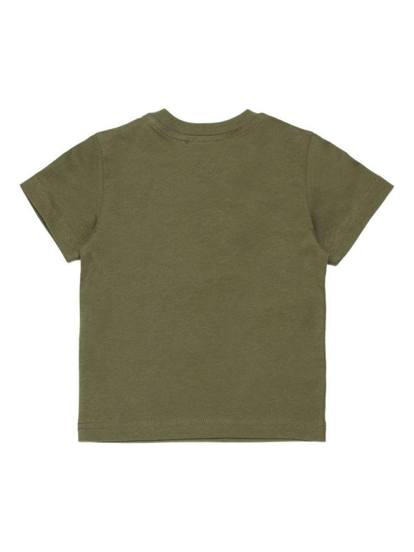 t-shirt con logo contrasto K00765 0GRAI K511 DIESEL 