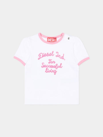 T-shirt con logo K00768 00YI9 K100 DIESEL 