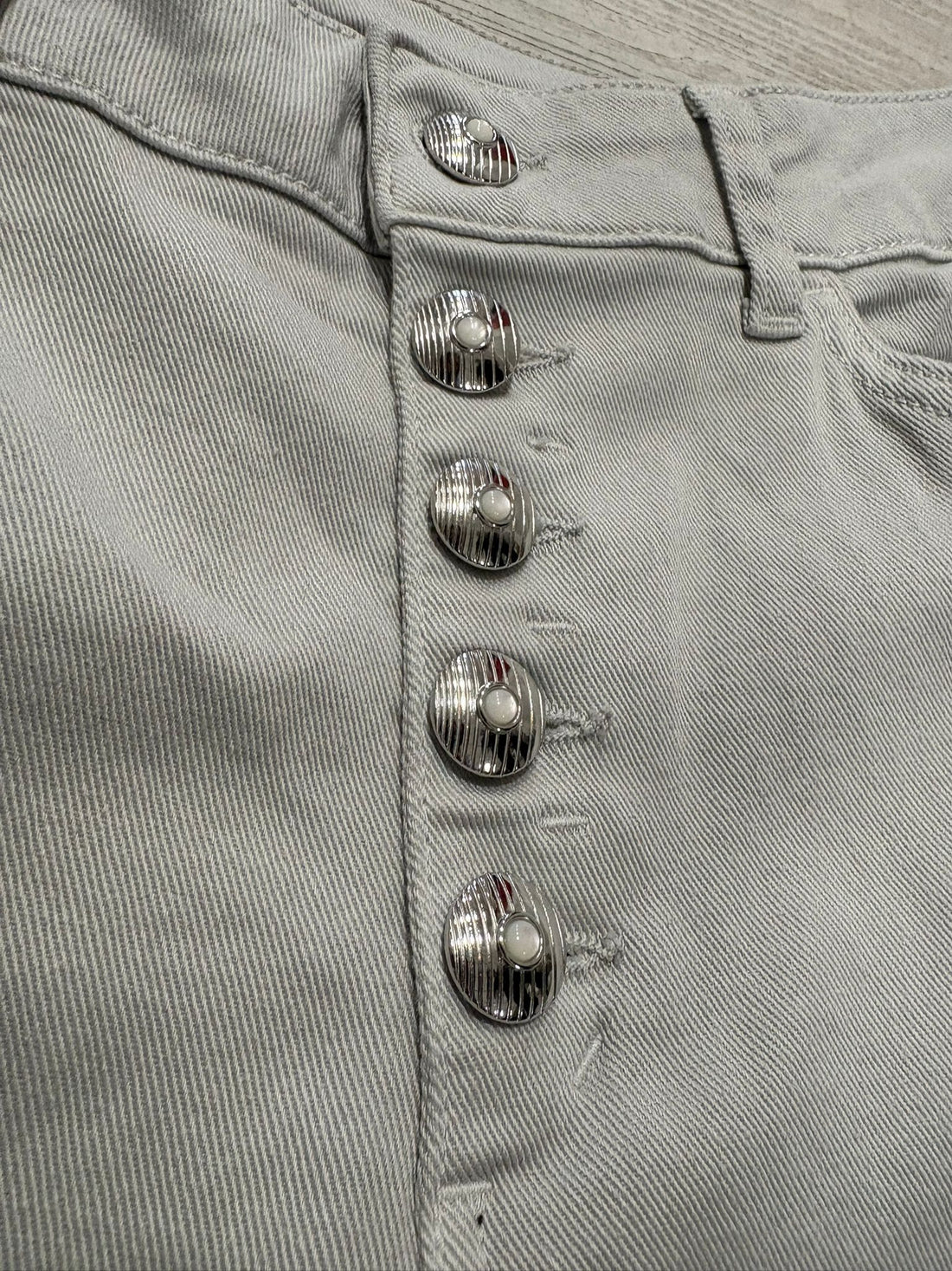 Pantalone koons con bottone gioiello DP268BBS0030DPTD 021 DONDUP 