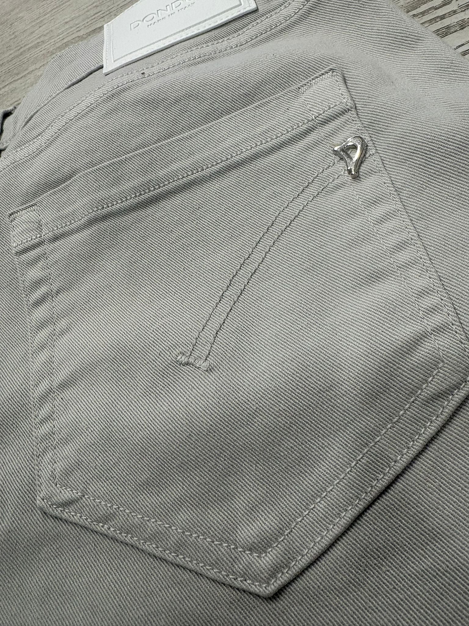 Pantalone koons con bottone gioiello DP268BBS0030DPTD 021 DONDUP 