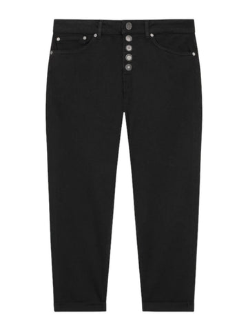 Pantalone koons con bottone gioiello DP268BBS0030DPTD 999 DONDUP 