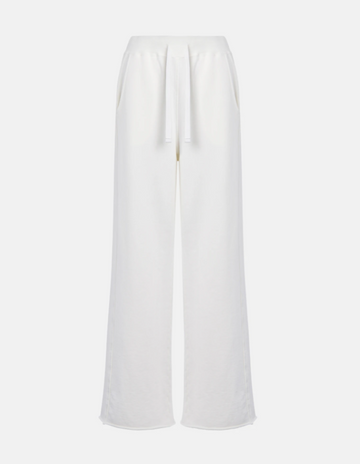 pantalone wide leg in cotone garzato DP860KF0254DMI9 000 DONDUP 