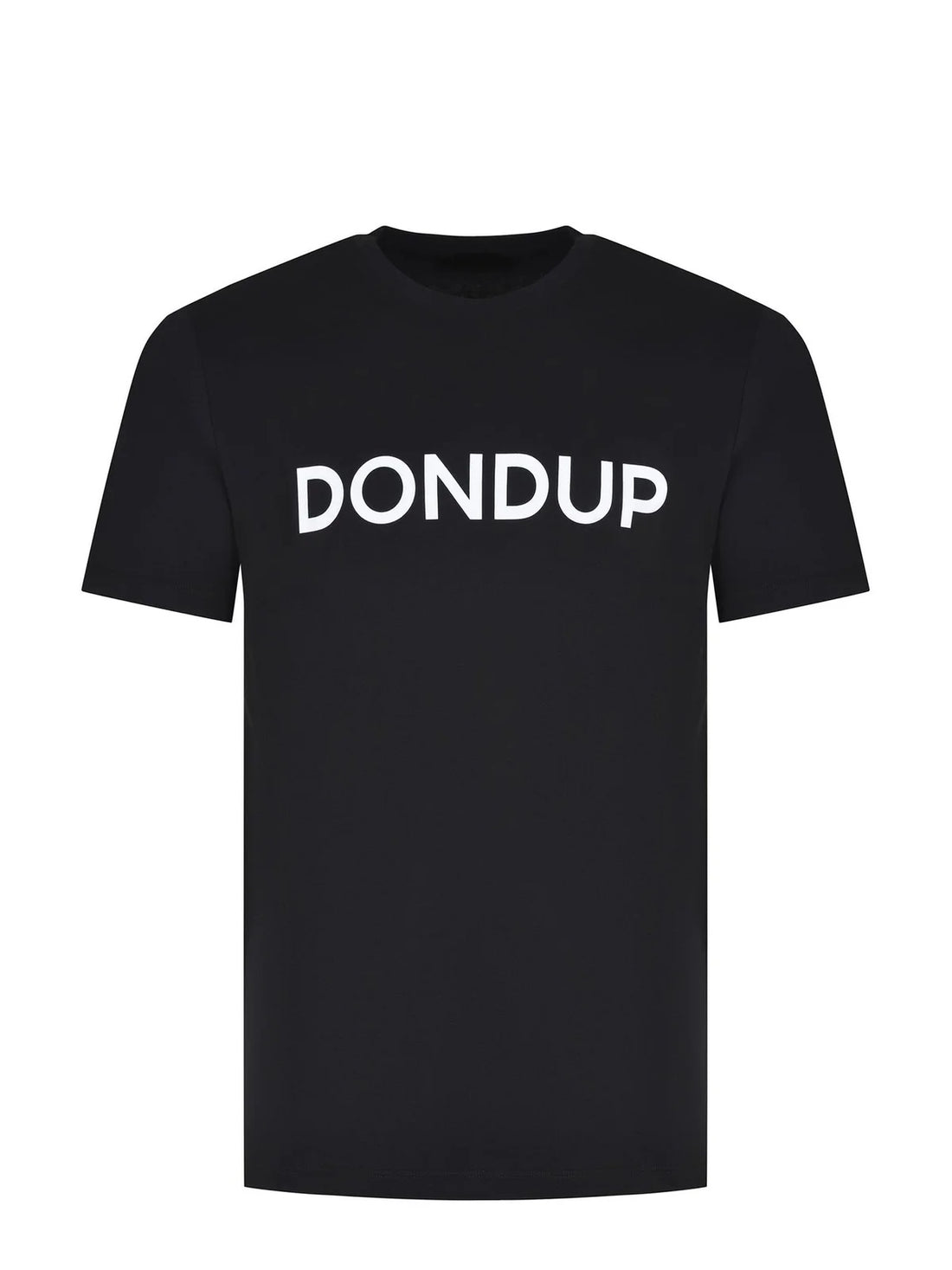 t-shirt con logo scritta US198JF0309UML4 999 DONDUP 