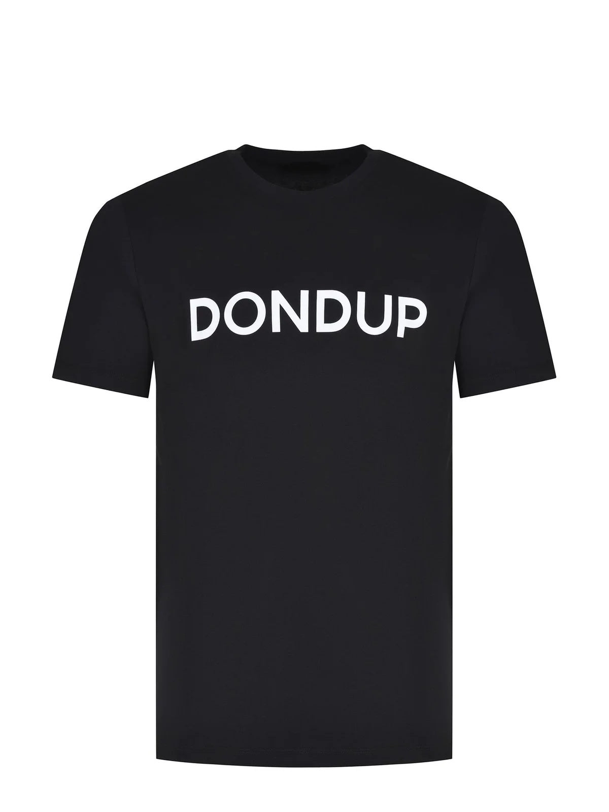 t-shirt con logo scritta US198JF0309UML4 999 DONDUP 