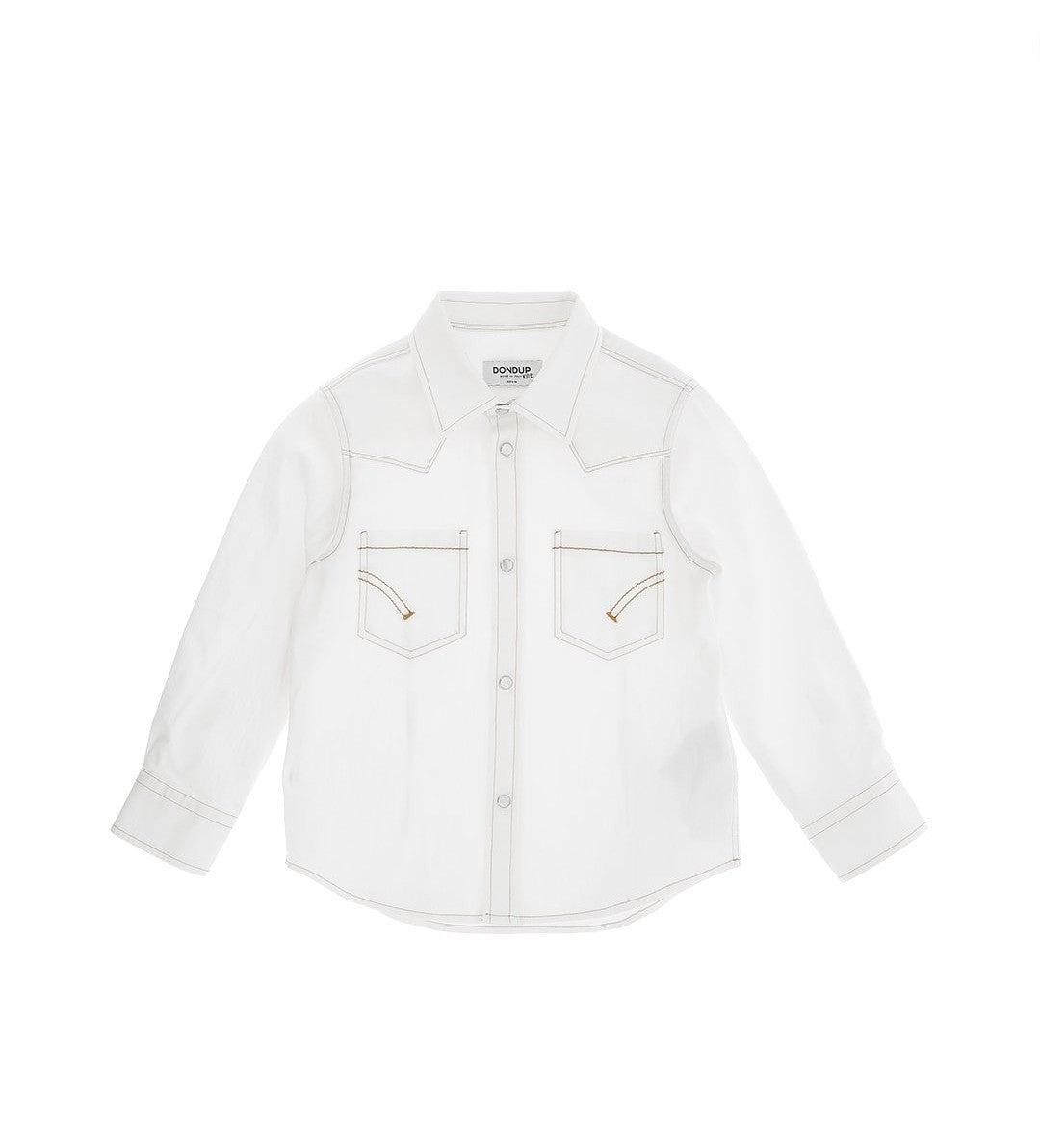 camicia con taschini applicati DMCA056 DS041 B000 DONDUP KIDS 