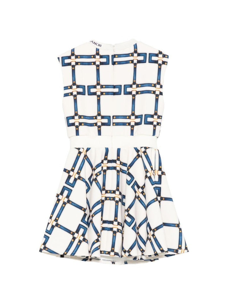 abito a fantasia catene EFAB652 GAE01 D681 ELISABETTA FRANCHI 