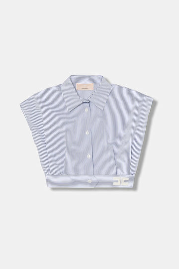 camicia smanicata a righe EFCA281 CR025 D885 ELISABETTA FRANCHI 