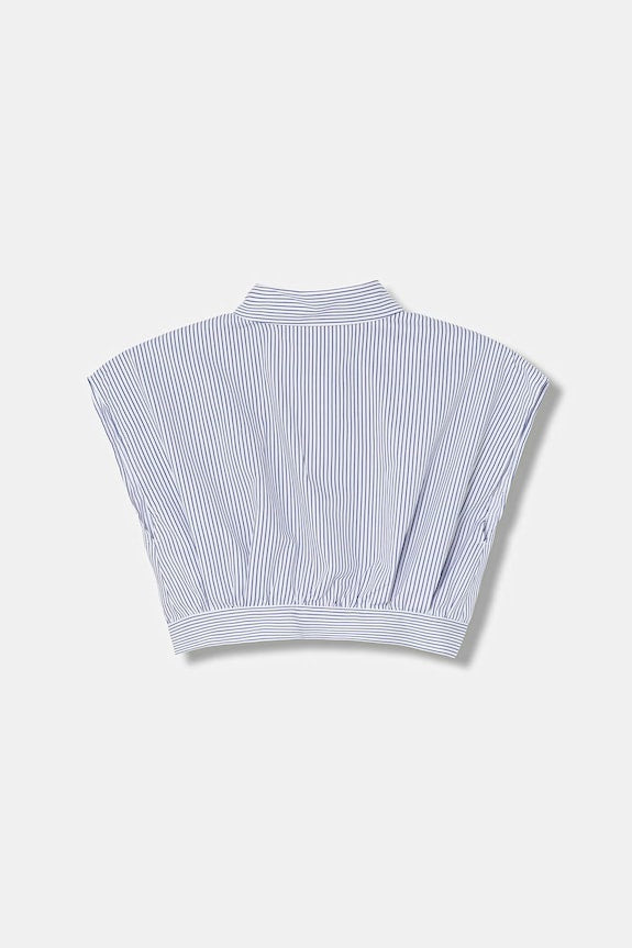 camicia smanicata a righe EFCA281 CR025 D885 ELISABETTA FRANCHI 