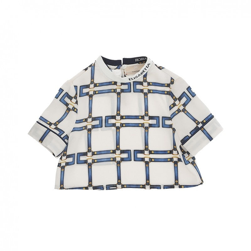 camicia con fantasia EFCA283 FODER D681 ELISABETTA FRANCHI 