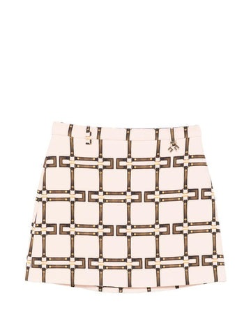 gonna con stampa multicolor EFGO212 GAE01 C053 ELISABETTA FRANCHI 