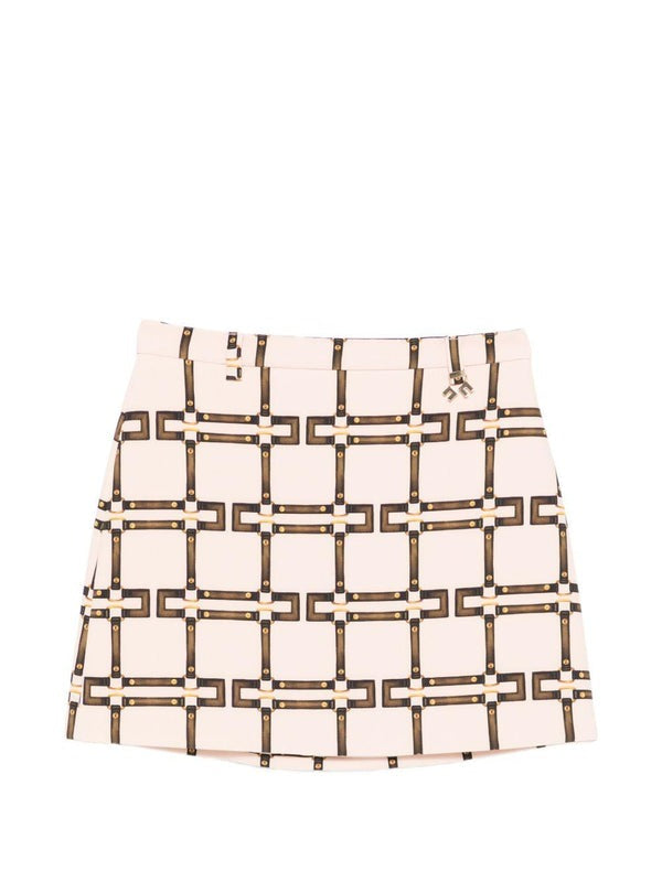 gonna con stampa multicolor EFGO212 GAE01 C053 ELISABETTA FRANCHI 