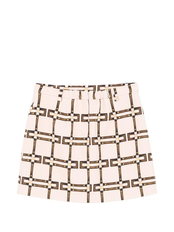 gonna con stampa multicolor EFGO212 GAE01 C053 ELISABETTA FRANCHI 