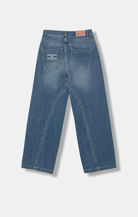 jeans in denim EFPA312 DF011 4039 ELISABETTA FRANCHI 