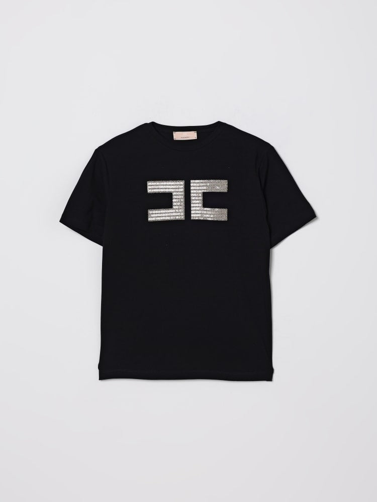 t-shirt con logo EFTS259 JE006 N005 ELISABETTA FRANCHI 