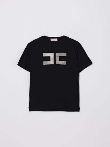 t-shirt con logo EFTS259 JE006 N005 ELISABETTA FRANCHI 