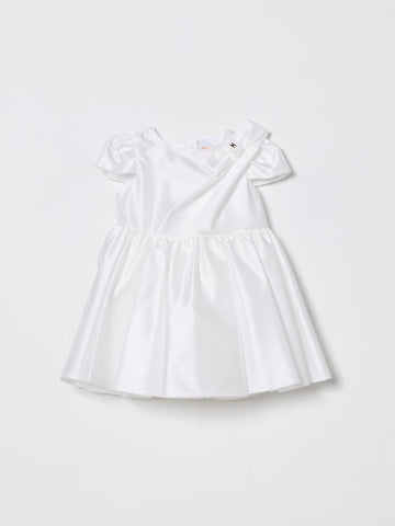 abito in raso neonata EGAB232 TV032 0004 ELISABETTA FRANCHI 