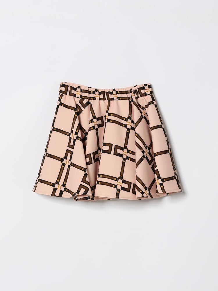 gonna stampata EGGO055 GAE01 C053 ELISABETTA FRANCHI 