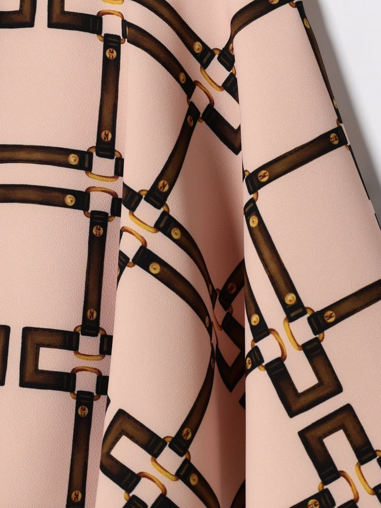 gonna stampata EGGO055 GAE01 C053 ELISABETTA FRANCHI 