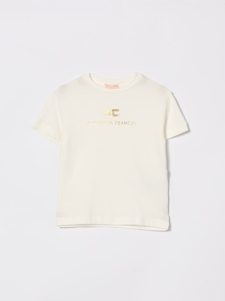 t-shirt con logo EGTS108 JE006 0115 ELISABETTA FRANCHI 