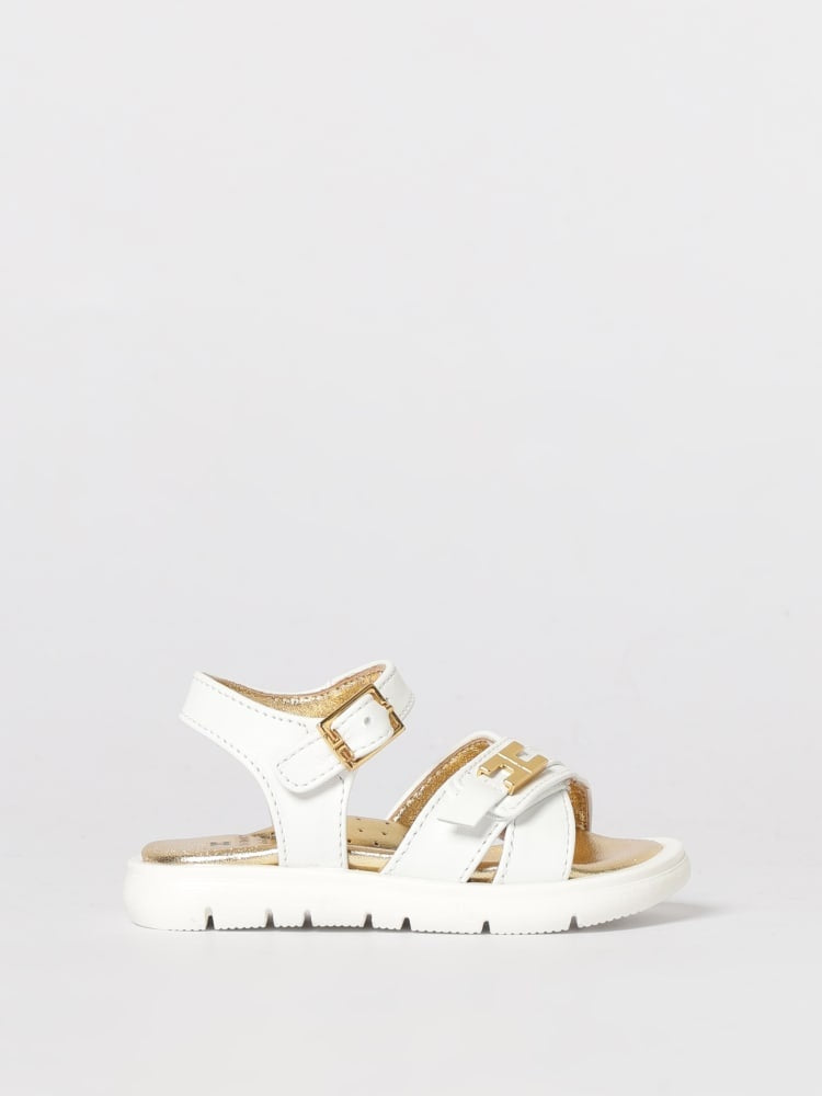 sandalo logo oro F1A2E0552 BIA/AVO ELISABETTA FRANCHI 