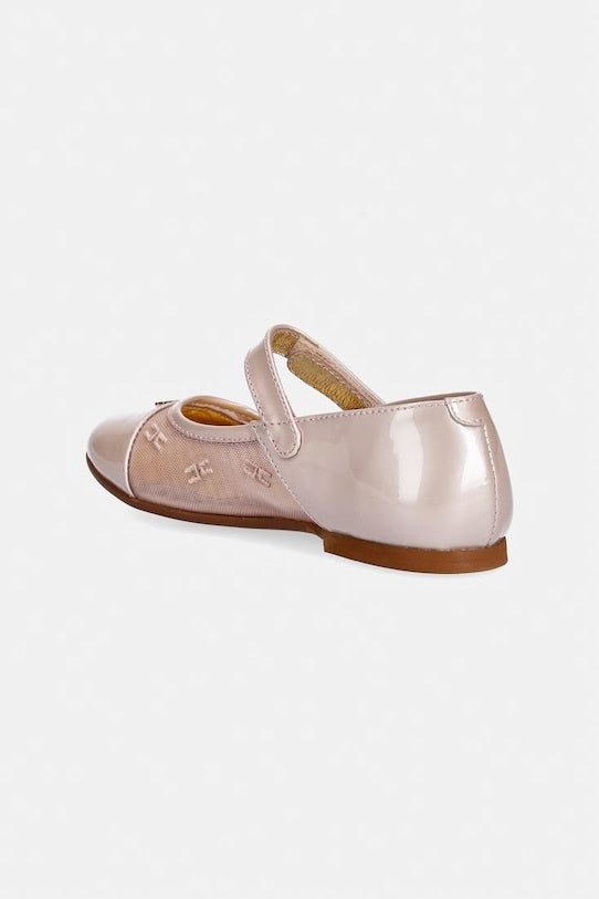 ballerina in pelle lucida F1A3E0474 ROSA ELISABETTA FRANCHI 