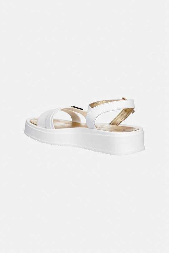 sandalo in pelle con logo F4A2E0593 BIA/AVO ELISABETTA FRANCHI 