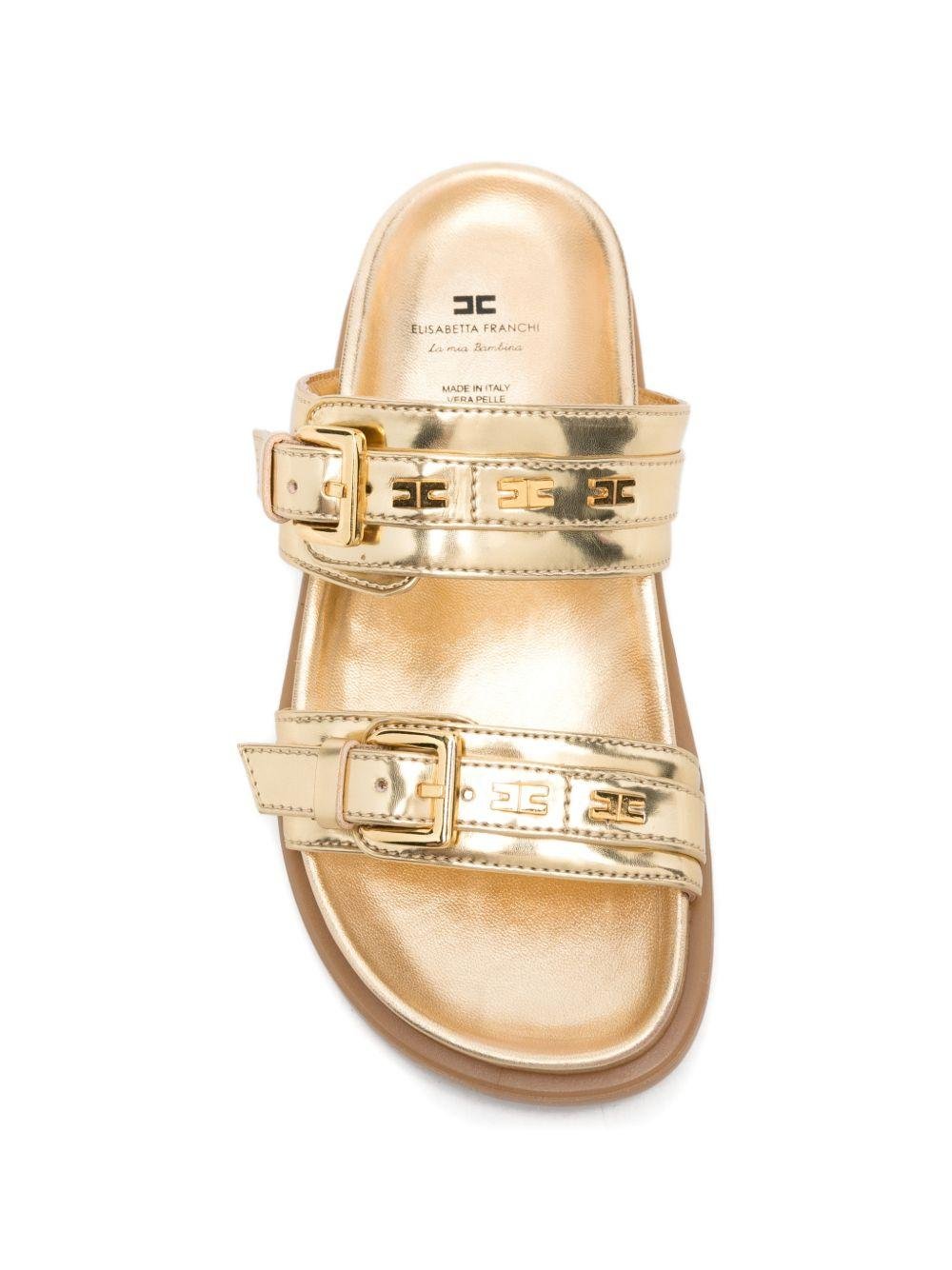 Sandali slide F4A2E0602 ORO ELISABETTA FRANCHI 