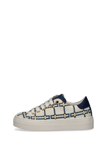 sneakers a fantasia F4A9E0532 BURRO/BLU ELISABETTA FRANCHI 