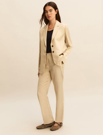 pantaloni in misto lino EMMALCUNO 005 EMME MARELLA 