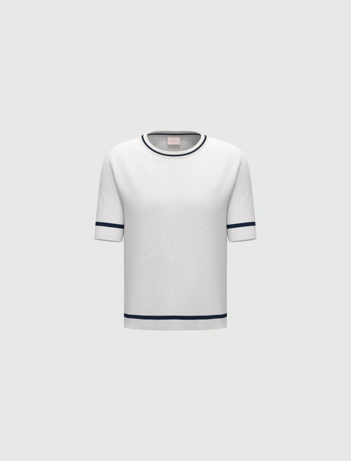 t-shirt stretch EMMBOCCALE 007 EMME MARELLA 