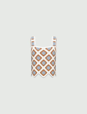 top in crochet EMMCALADIO1 051 EMME MARELLA 