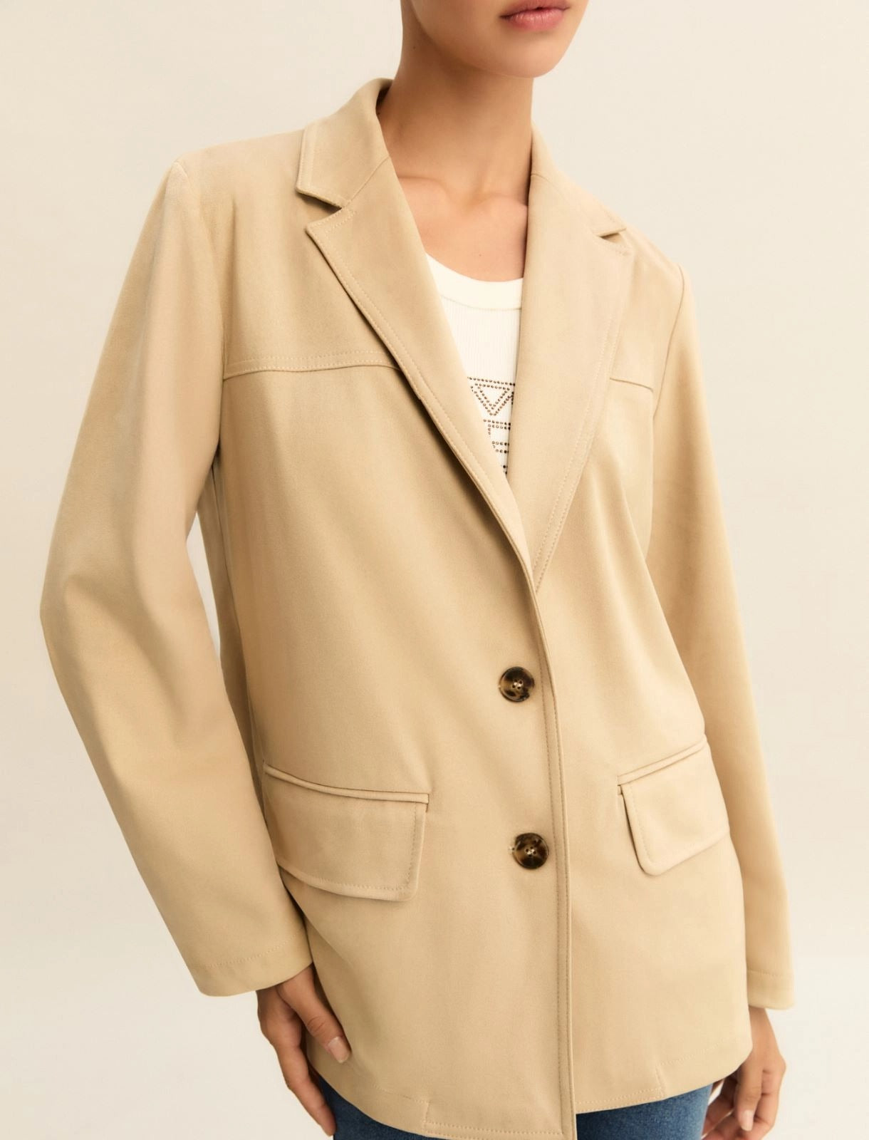giacca in finish vellutato EMMCERCHIO 001 EMME MARELLA 