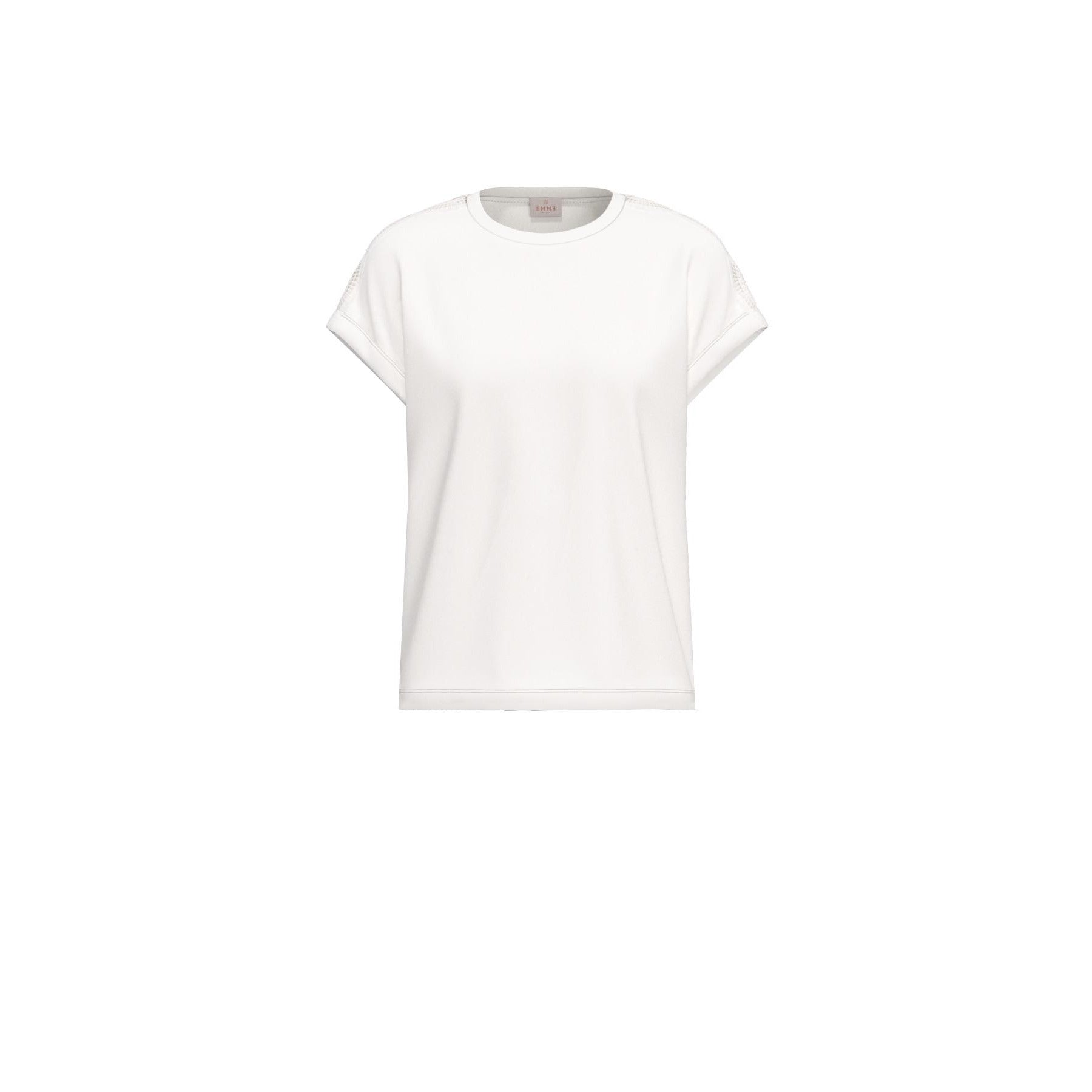 t-shirt con dettagli maniche EMMCHIFFON 001 EMME MARELLA 