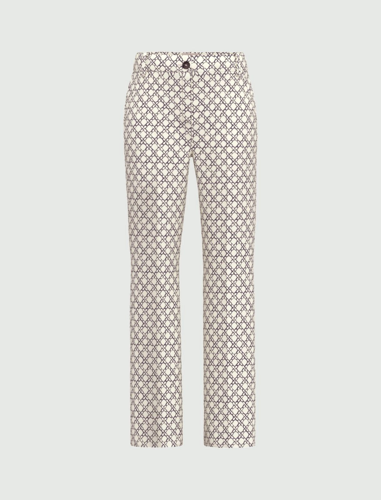 pantalone flare cotone stretch EMMCLASSI 001 EMME MARELLA 