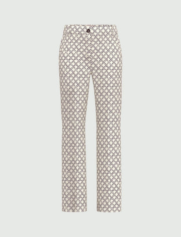 pantalone flare cotone stretch EMMCLASSI 001 EMME MARELLA 