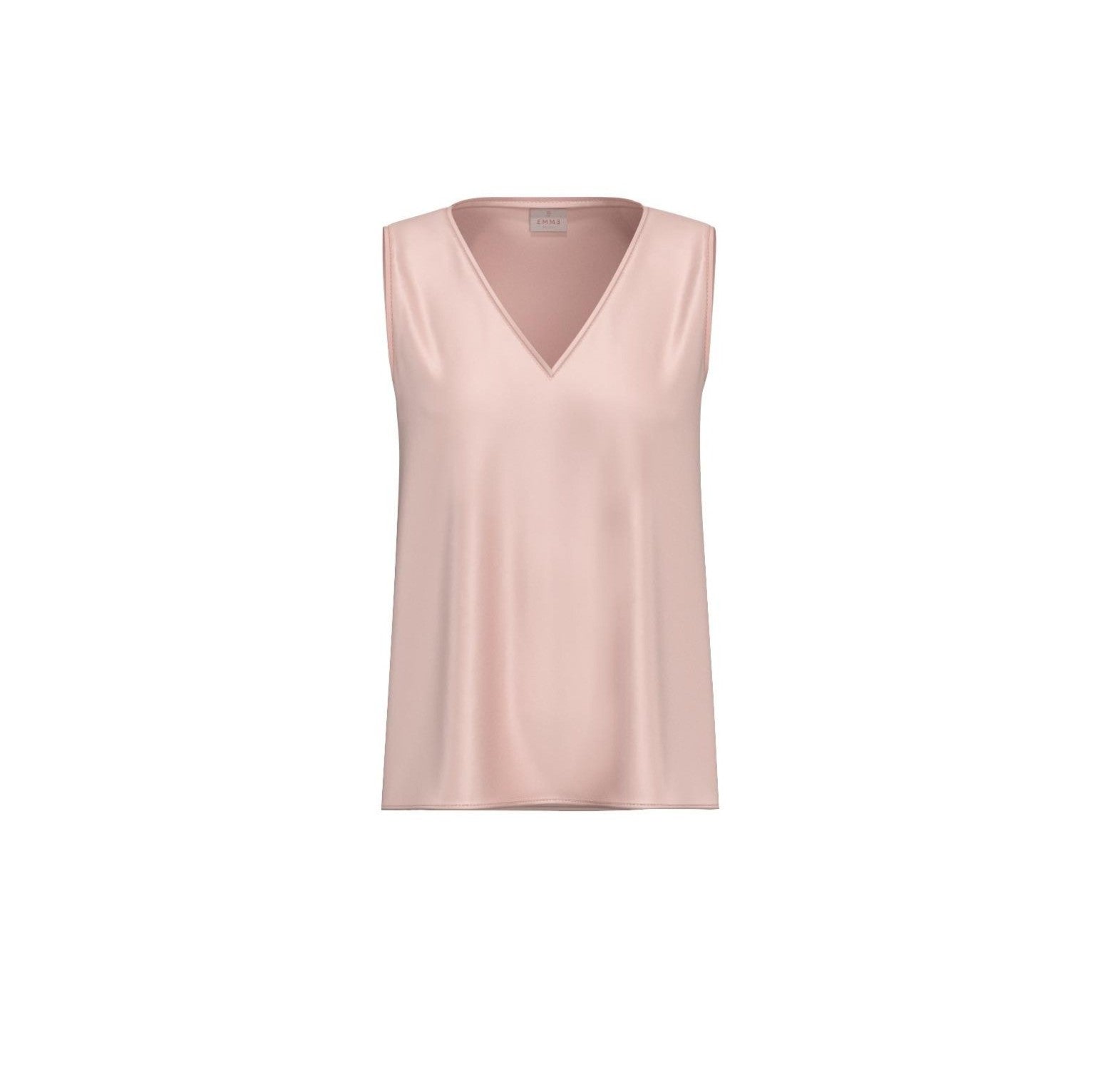 Top in raso con dettagli georgette EMMCOTTAGE 002 EMME MARELLA 