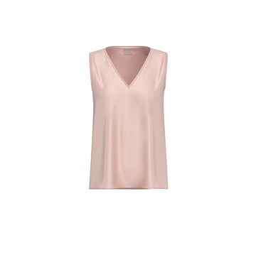 Top in raso con dettagli georgette EMMCOTTAGE 002 EMME MARELLA 