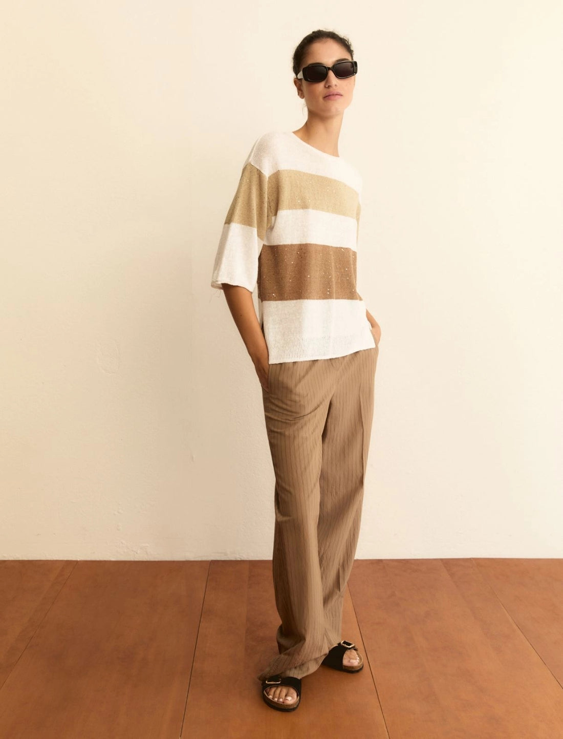 maglia in misto lino EMMESULE 001 EMME MARELLA 