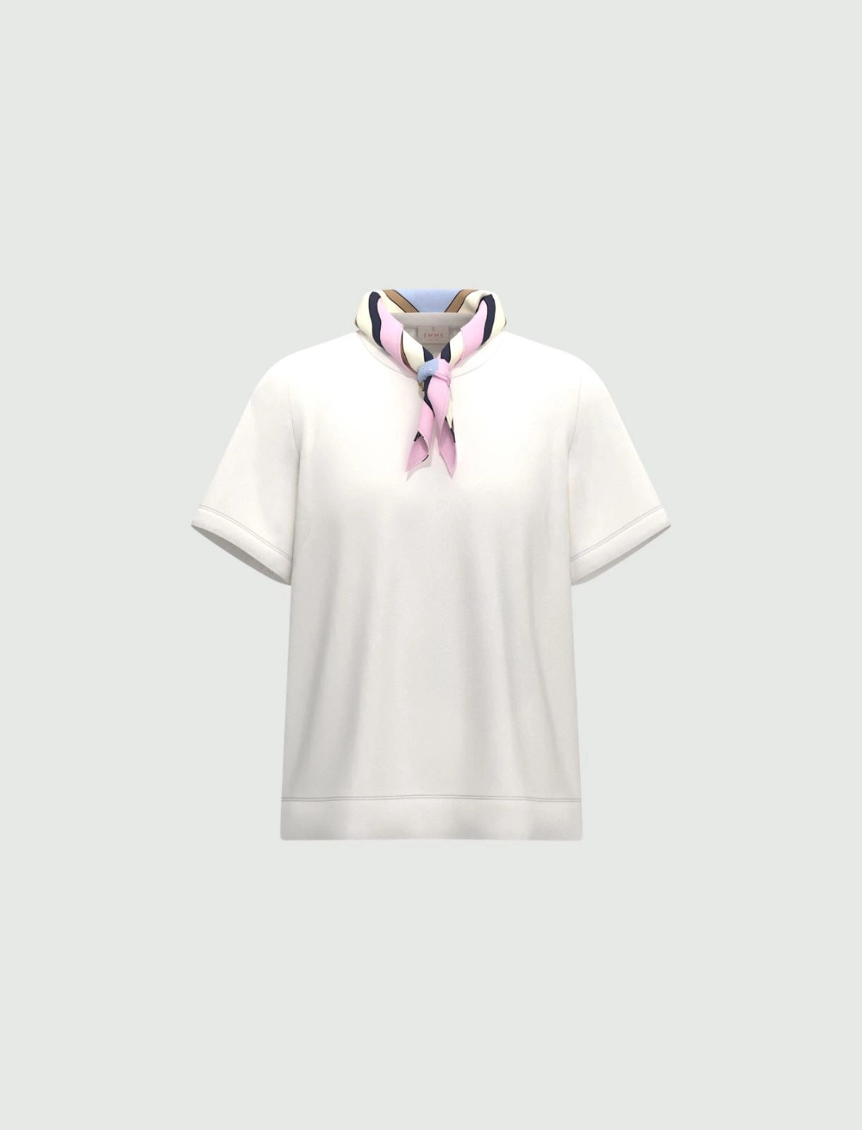 t-shirt con foulard EMMMAESTRO 001 EMME MARELLA 