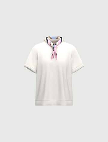 t-shirt con foulard EMMMAESTRO 001 EMME MARELLA 