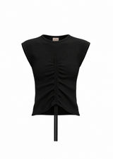 EMME MARELLA top scollo rotondo Nero