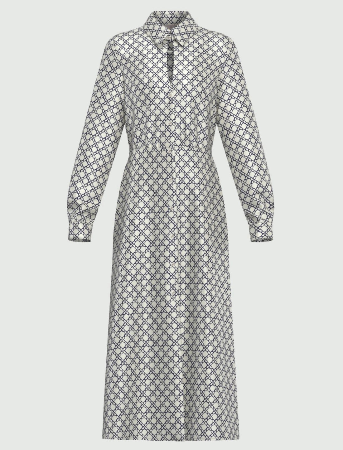 chemisier in twill stampato EMMOLIATO 001 EMME MARELLA 
