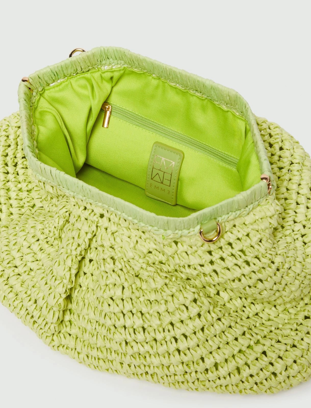 clutch in rafia EMMPAPRICA 005 EMME MARELLA 