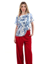 EMME MARELLA blusa multicolor Azzurro