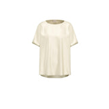 EMME MARELLA t-shirt over in raso Bianco