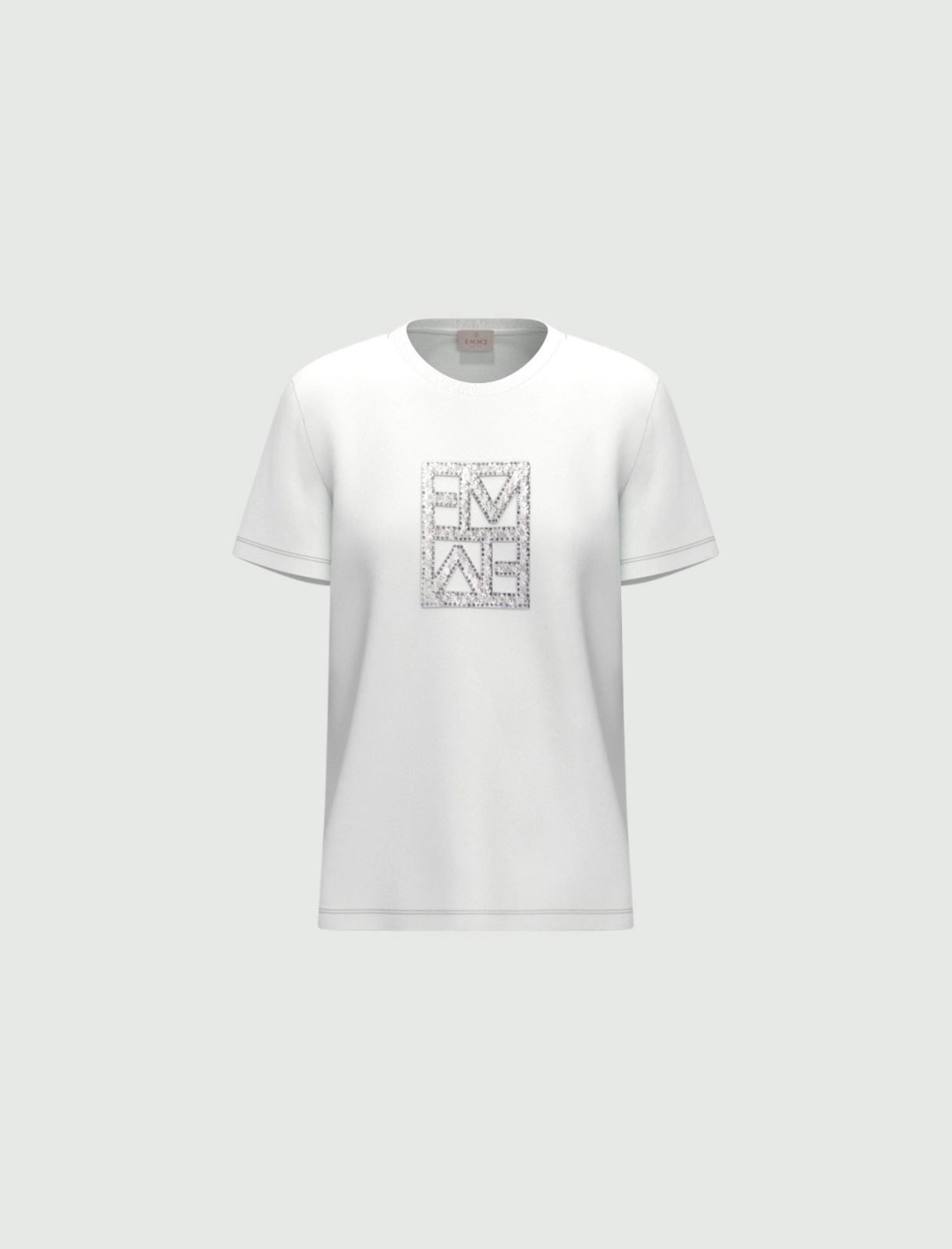 T-shirt con pailettes EMMTEMA 001 EMME MARELLA 
