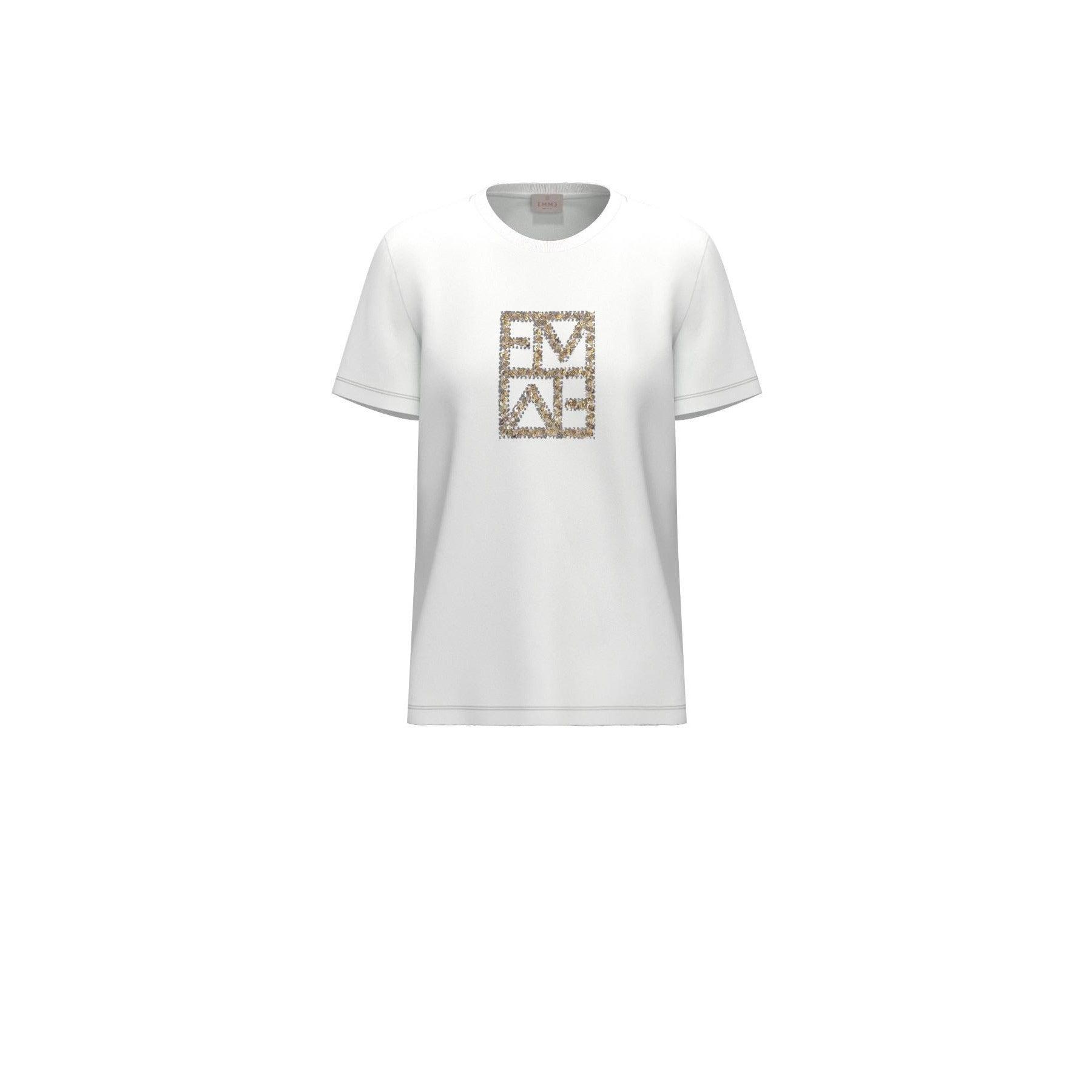 T-shirt con pailettes EMMTEMA 003 EMME MARELLA 